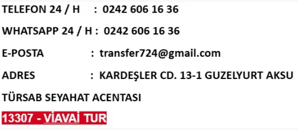 Marmaris Selimiye Transfer
